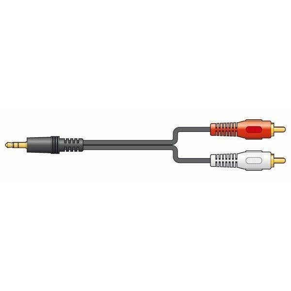 Vonyx audio kabel: RCA naar stereo Jack (3.5mm) - 1.5 meter