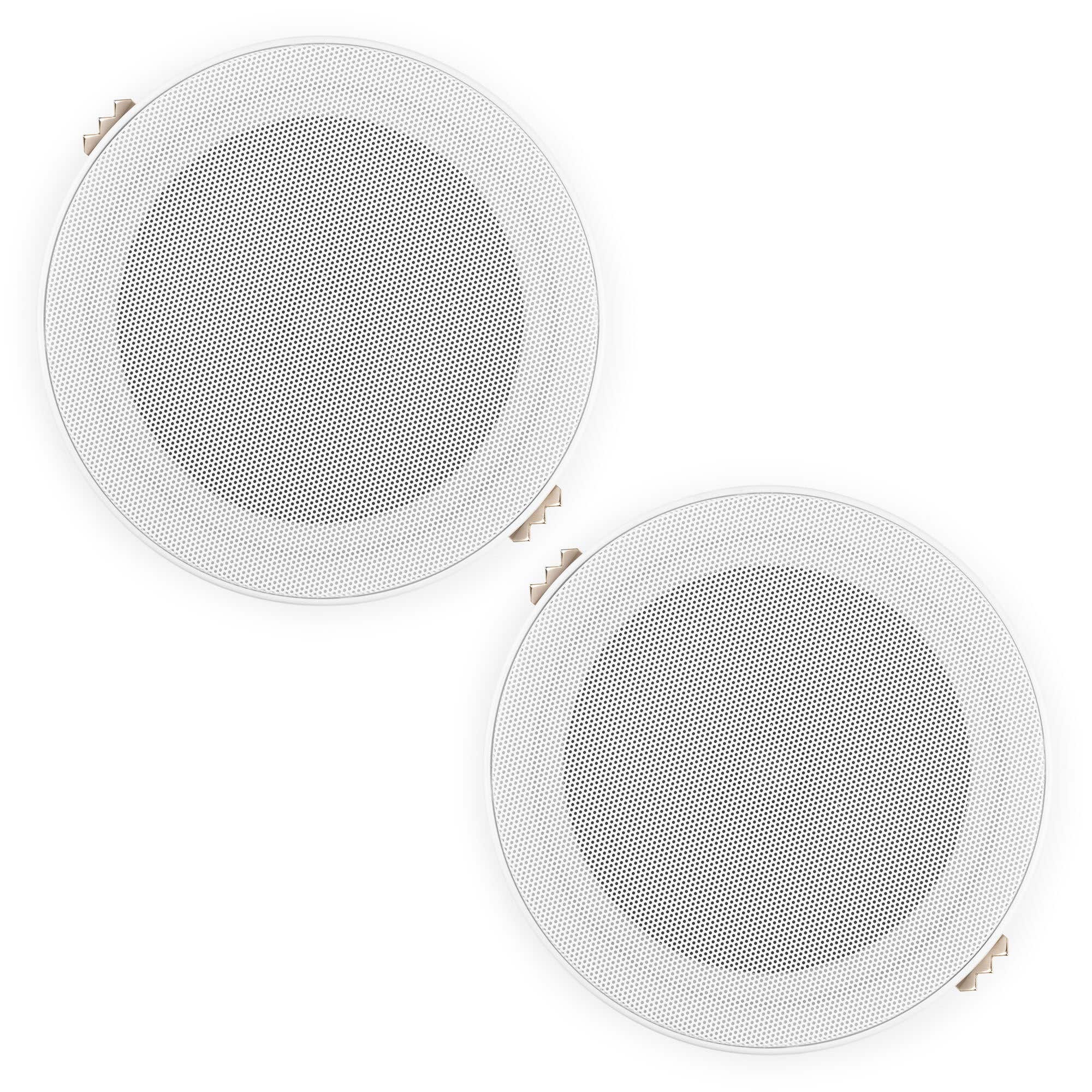 Retourdeal - Power Dynamics MSLP50 Marine Speaker Set - 2x waterdichte low profile speakers - 80W - 5 Inch - Wit