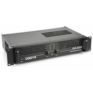 Retourdeal - Vonyx VXA-3000 PA versterker - 19 inch - 2x 1500W