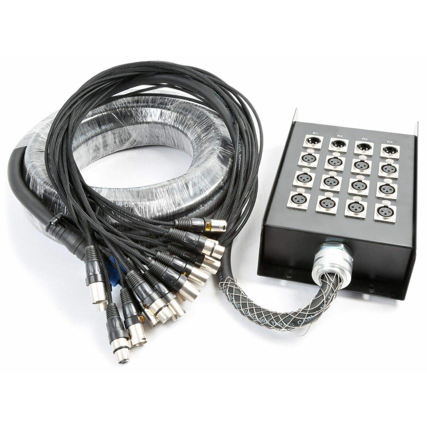 PD Connex stage box - 12-in 4-out XLR - 15 meter