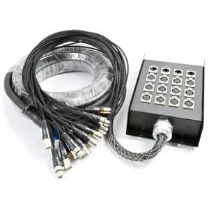 PD Connex stage box - 12-in 4-out XLR - 15 meter