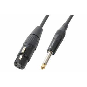 PD Connex XLR Female naar 6.3mm mono Jack kabel - 1.5 meter