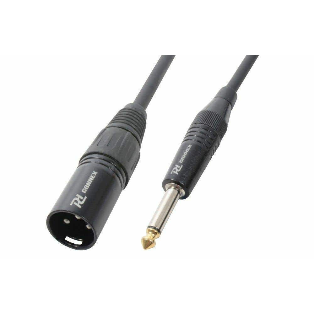 PD Connex XLR Male naar 6.3mm mono Jack kabel - 8 meter