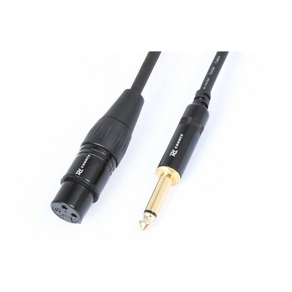 PD Connex XLR Male naar 3.5 mm mono Jack kabel - 6 meter