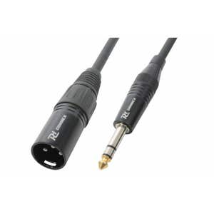 PD Connex XLR Male naar 6.3mm stereo Jack kabel - 15 cm