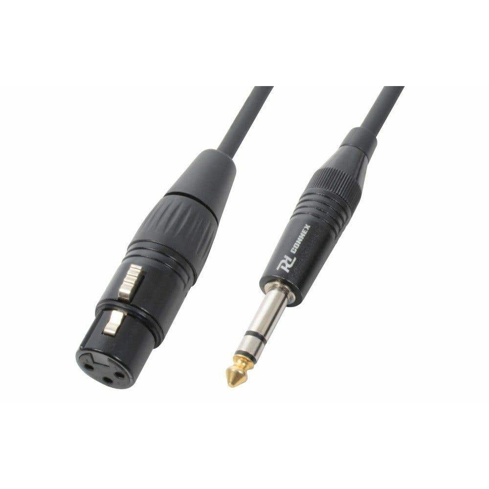 PD Connex XLR Female naar 6.3mm stereo Jack kabel - 1.5 meter