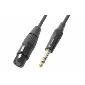 PD Connex XLR Female naar 6.3mm stereo Jack kabel - 1.5 meter