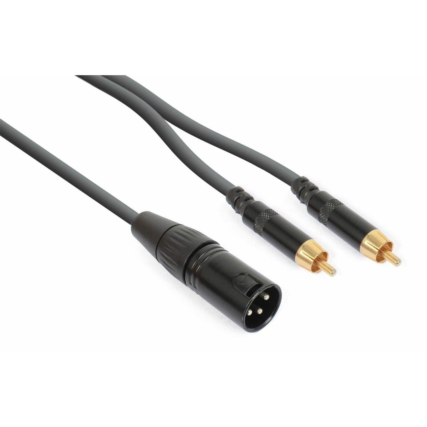 PD Connex CX58-1- XLR Male naar 2x RCA kabel - 1.5 meter