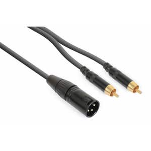 PD Connex CX58-1- XLR Male naar 2x RCA kabel - 1.5 meter