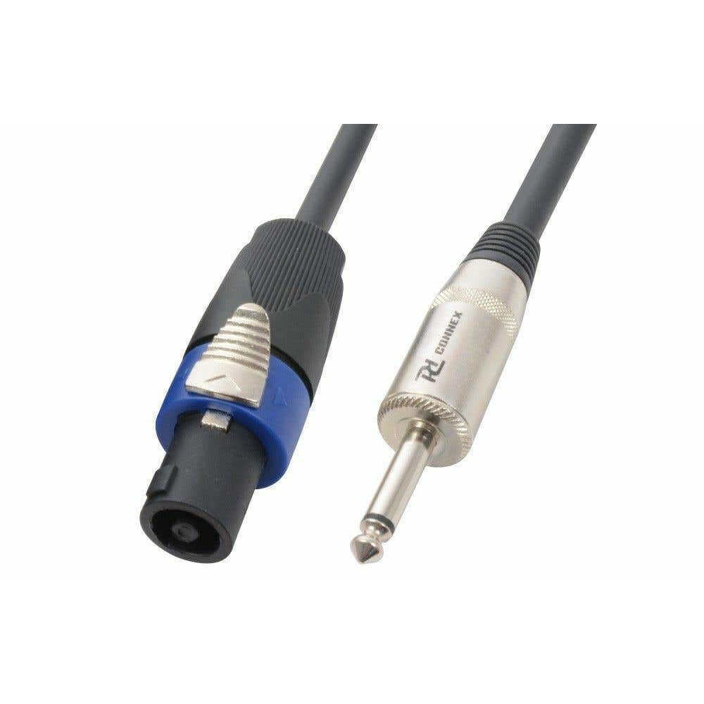 PD Connex luidsprekerkabel: 6.3mm Jack naar Speakon NL2 - 5 meter