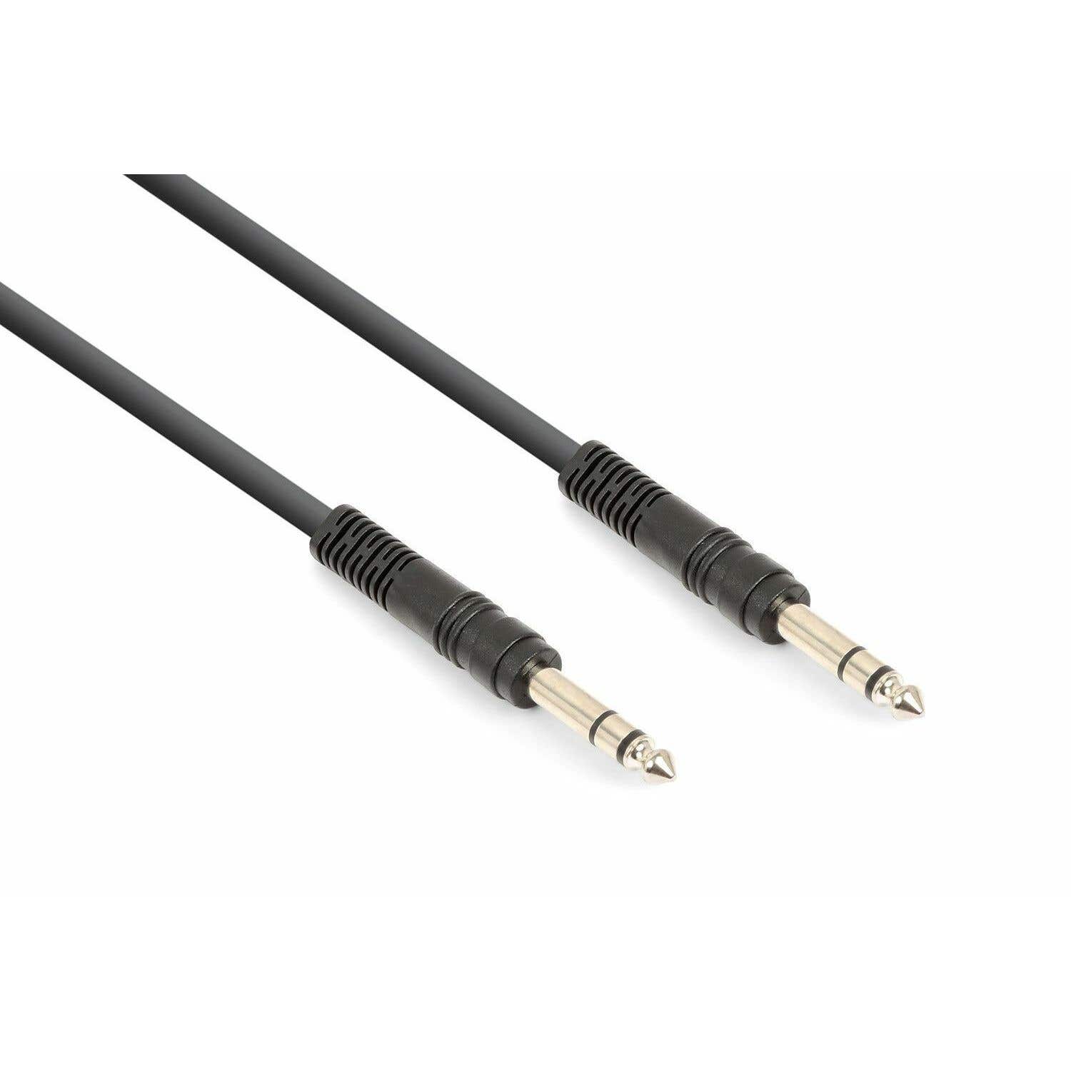 Vonyx universele audio kabel: stereo 6.3mm Jack kabel - 1.5 meter
