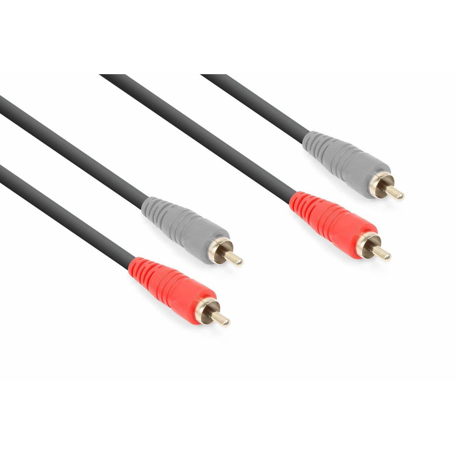 Vonyx RCA kabel voor mixer, versterker. cd. etc. - 3 meter