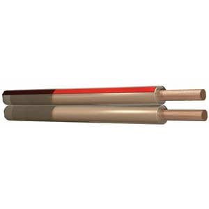 SkyTronic luidsprekerkabel: 2 x 2.5mm2 - 100 meter rol - transparant