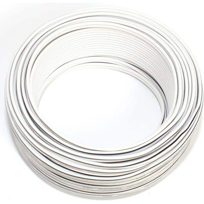 PD Connex RX30 luidsprekerkabel: 0.75mm2 - 10 meter - Wit