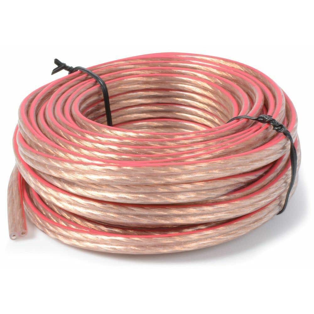 PD Connex luidsprekerkabel: 1.5mm² - 10 meter - Transparant