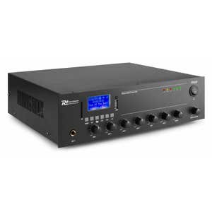 Retourdeal - Power Dynamics PPA30 100V versterker met Bluetooth & mp3 - 30W - Zwart