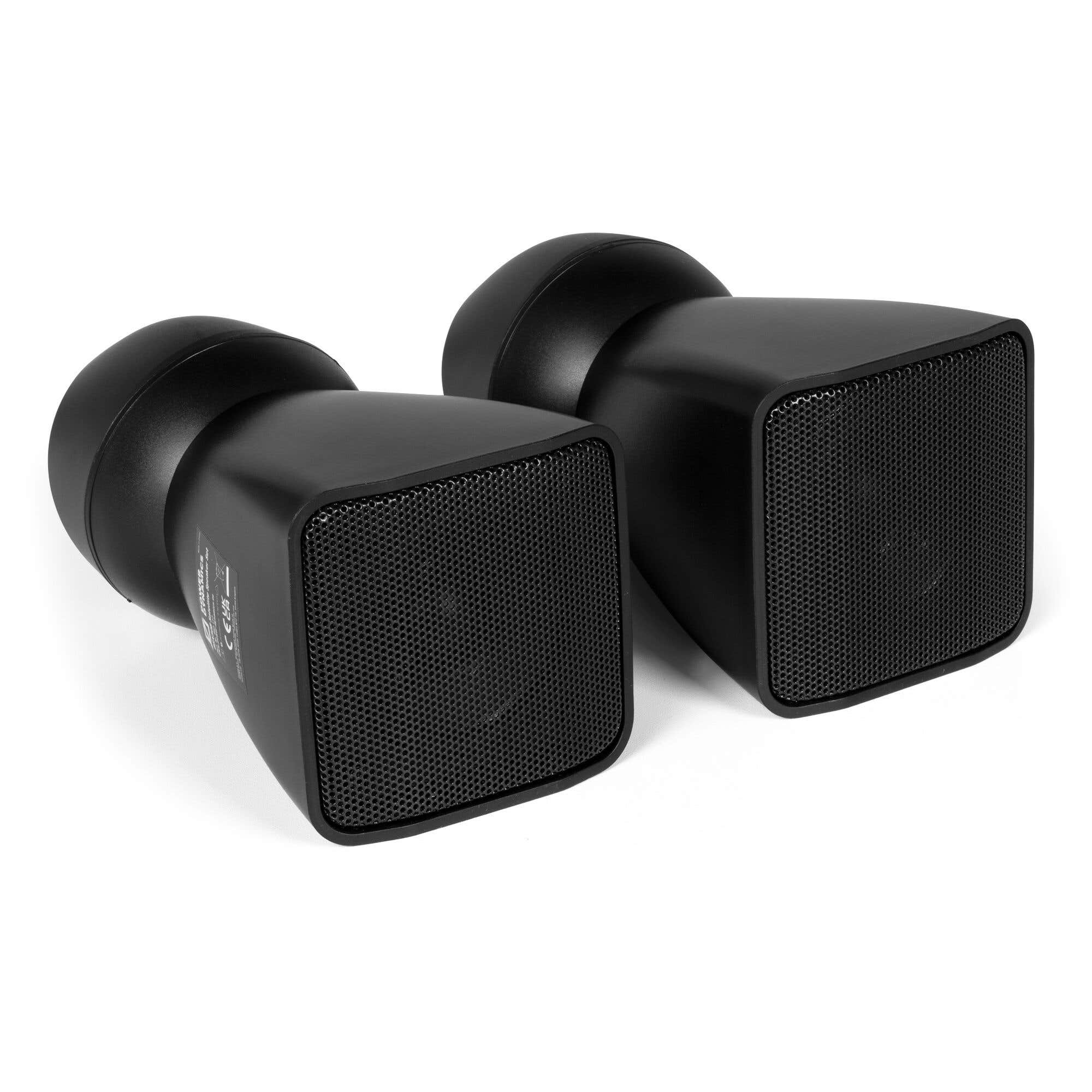 Retourdeal - Power Dynamics BSX30B 100V speakers - Muur speakers met montagebeugels - 2.5 inch - 30W - Zwart
