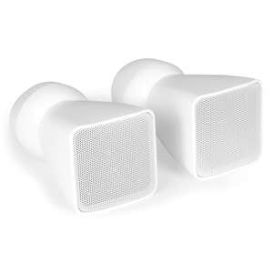 Power Dynamics BSX30W 100V speakers - Muur speakers met montagebeugels - 2.5 inch - 30W - Wit