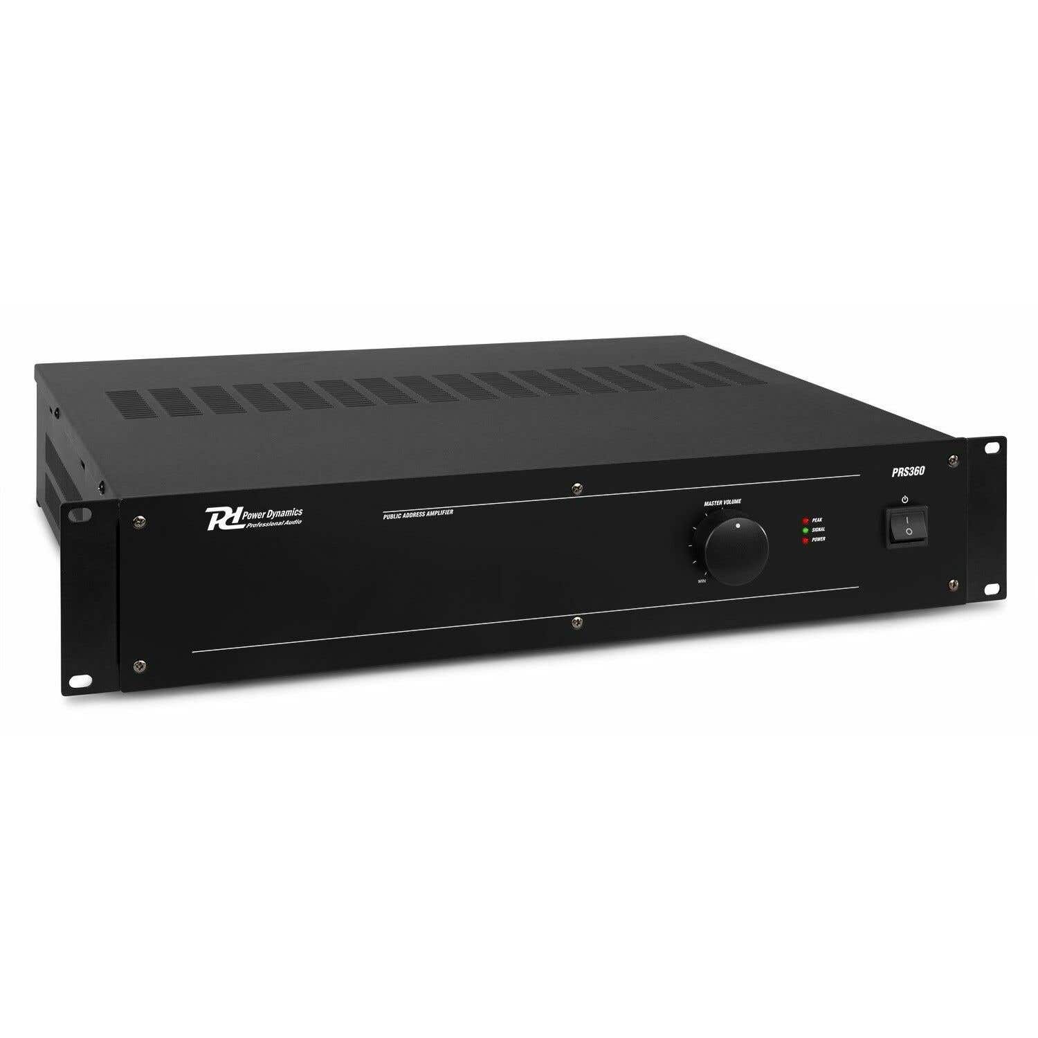 Power Dynamics PRS360 100V slave versterker - 360W - Zwart