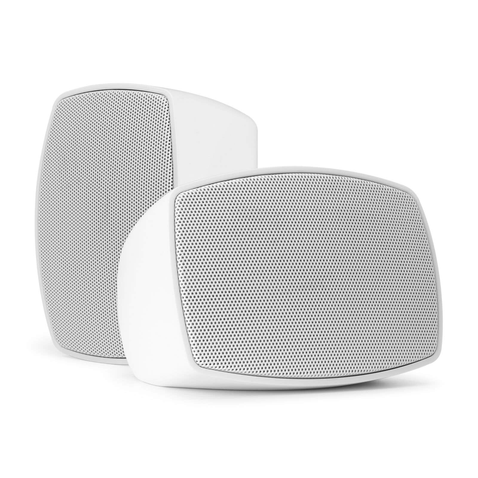 Retourdeal - Power Dynamics BHW30WH waterbestendige speaker set - 100V & 8 Ohm - 40W - Wit