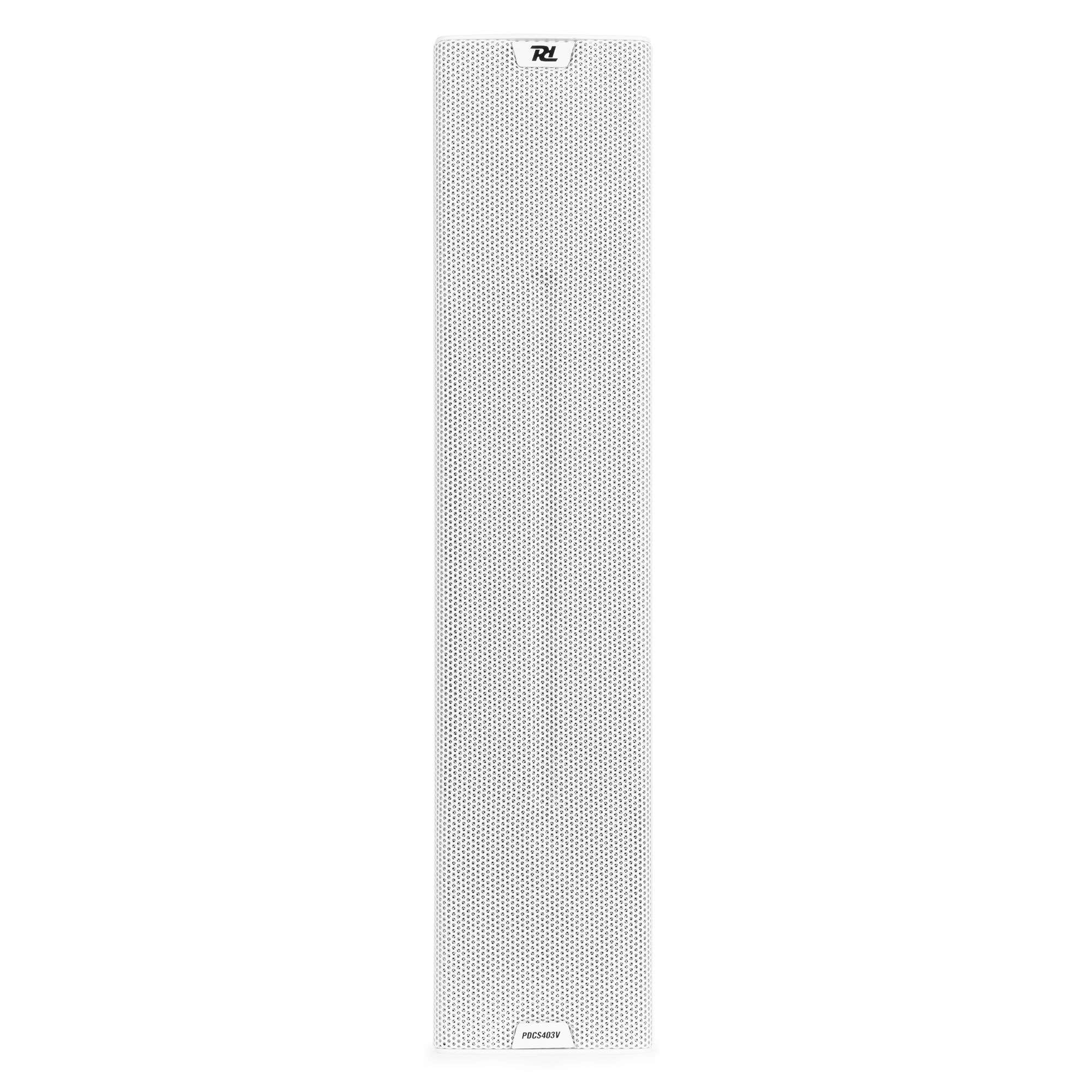 Power Dynamics PDCS403V 100V speaker - Verticale kolomluidspreker - IP44 waterdicht - 60W - Wit