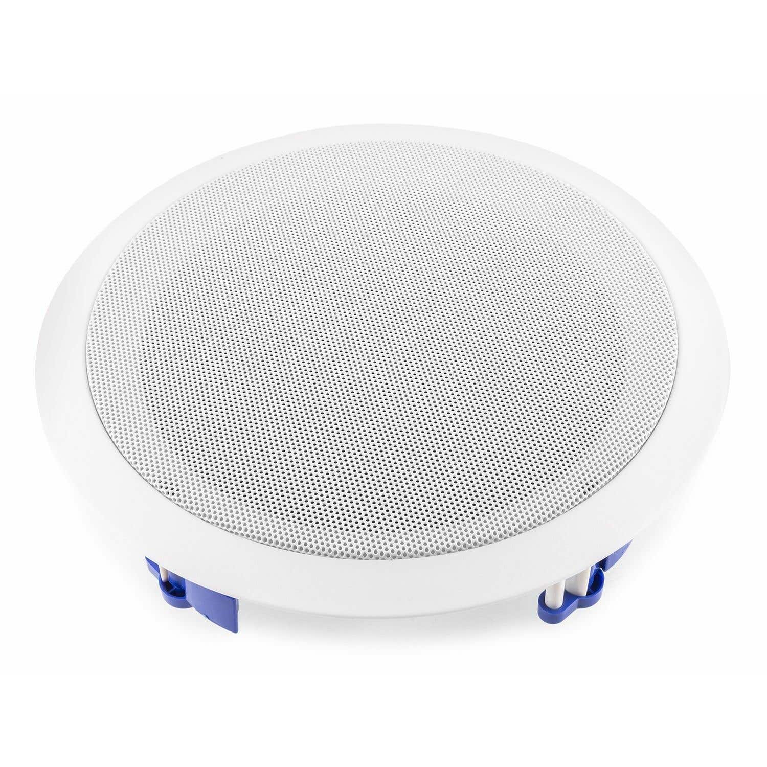 Retourdeal - Power Dynamics CSAG8T 100V plafond speaker - aluminium - 8 inch - 40W - Wit