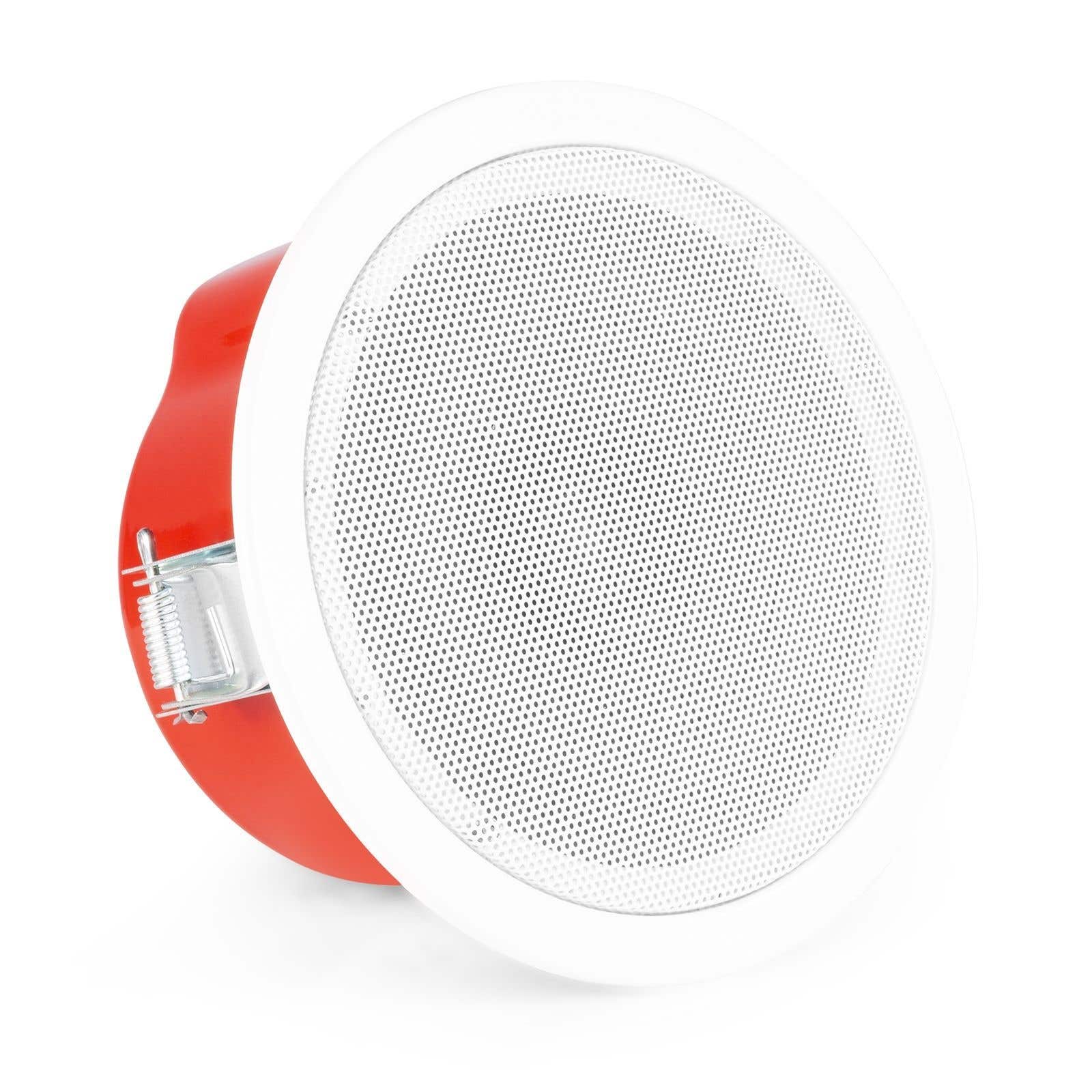 Power Dynamics CSF5 plafond speaker met beschermkap - 100V - 5 inch - Wit