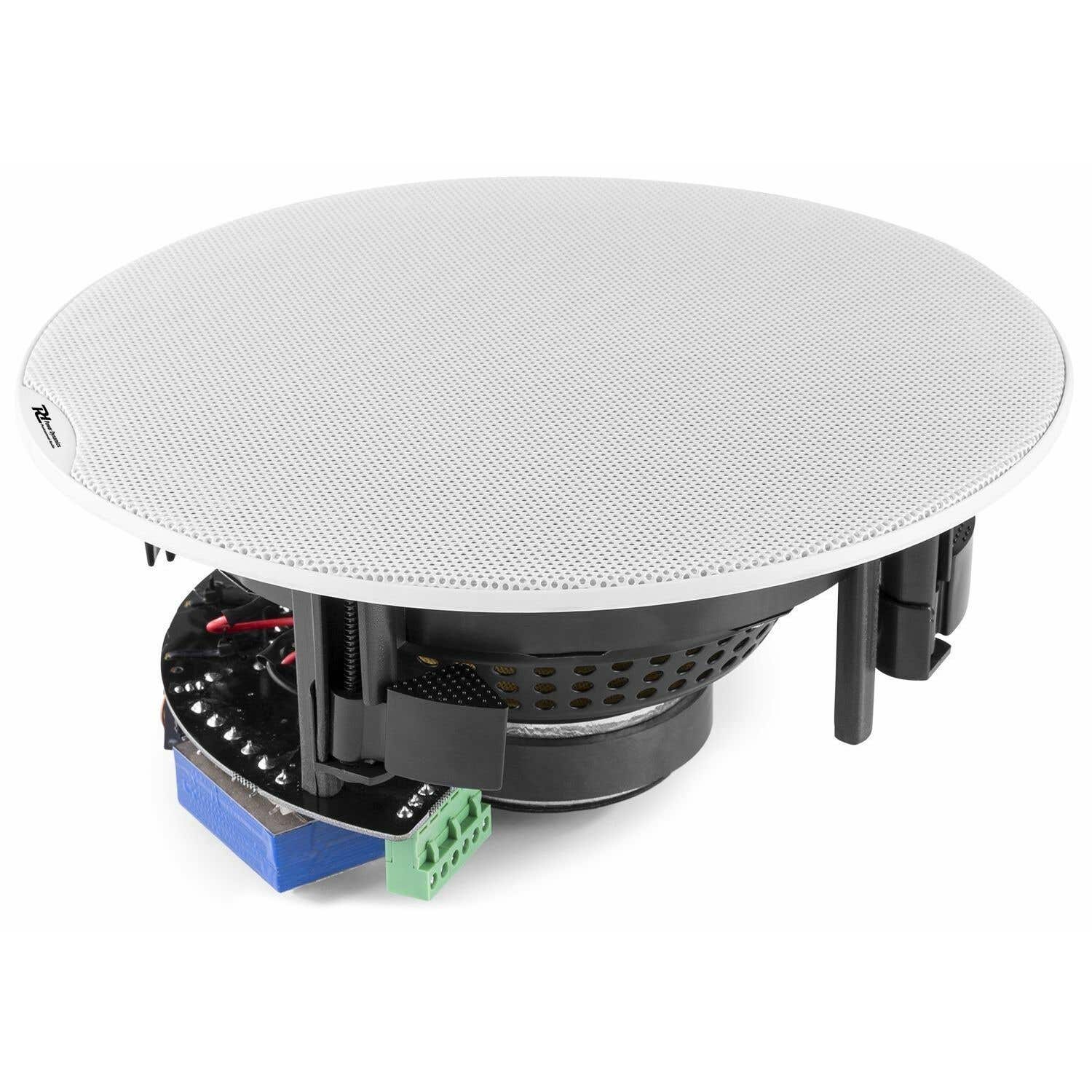 Power Dynamics FCS6 100V plafond speakers - low profile - 6.5 inch - Wit
