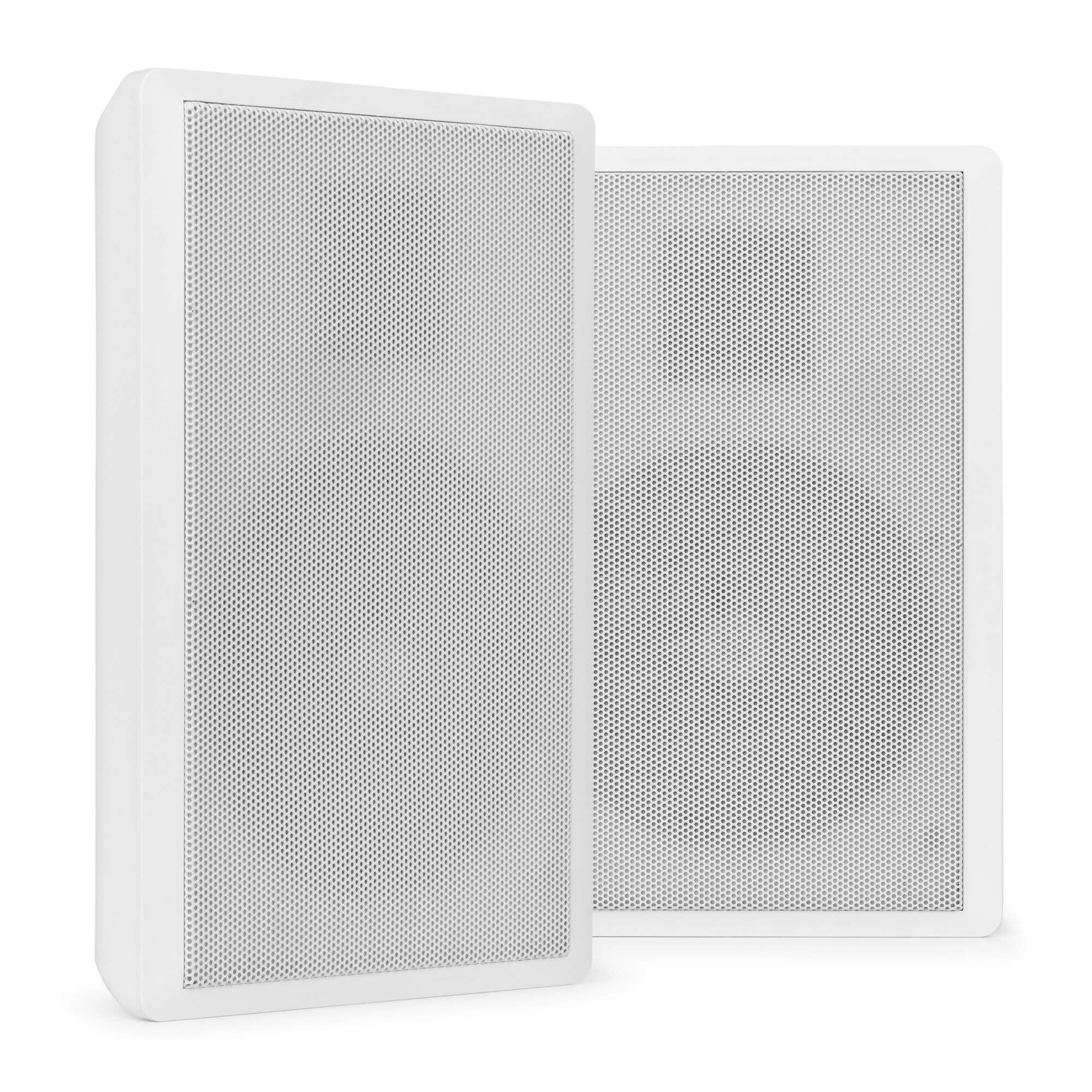 Retourdeal - Power Dynamics WSF30W flatpanel speakerset - Ultra-platte wandluidsprekers - 100V - 5.25 inch - Wit