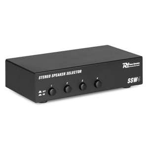Power Dynamics SSW4 speaker selector voor 4 luidsprekers - 100W per kanaal