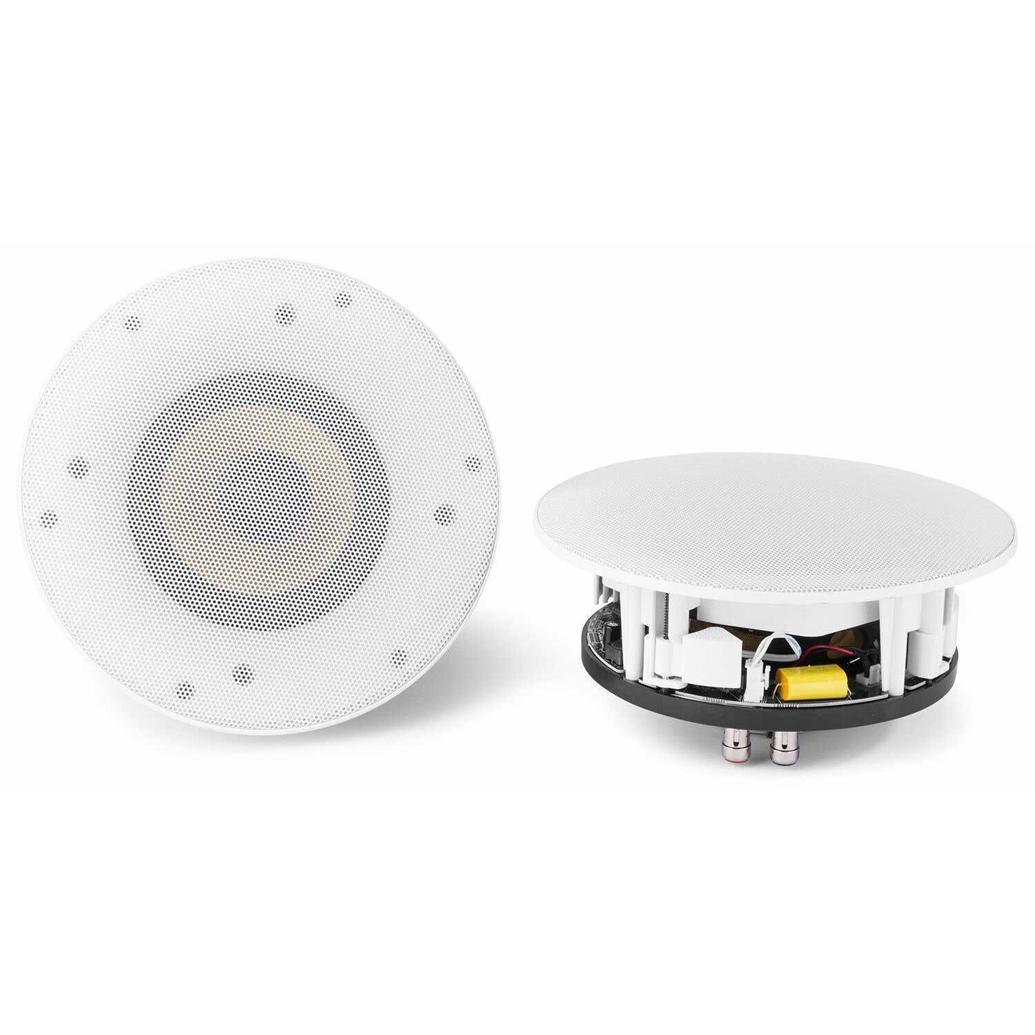 Power Dynamics ESCS5 plafond speakers met BT10 versterker - 80W | Audio Installaties