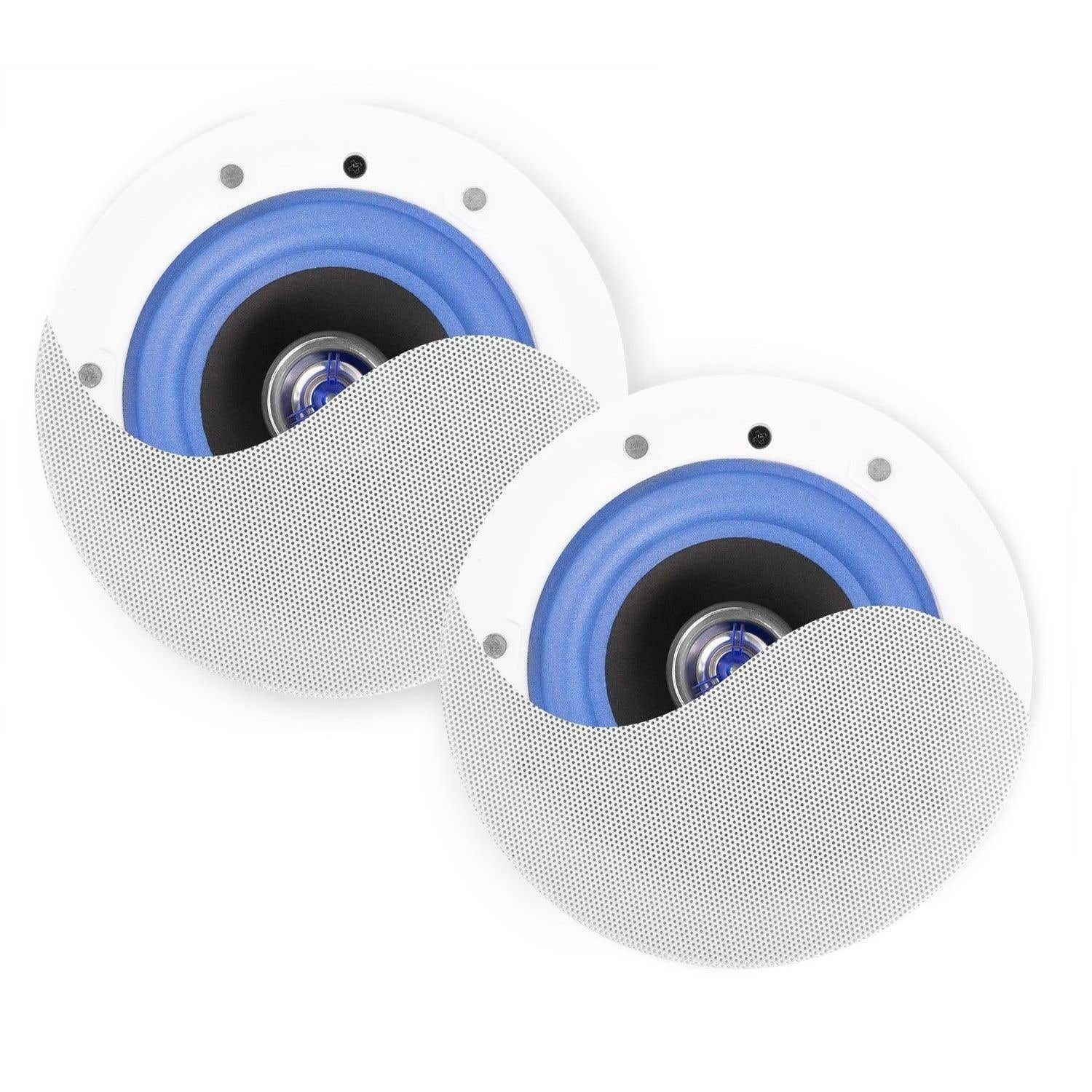 Retourdeal - Power Dynamics ESCS6 plafond speakers - low profile - 60W - 6.5 inch