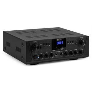 Power Dynamics PV220BT 2-zone versterker met Bluetooth - 2x 100W