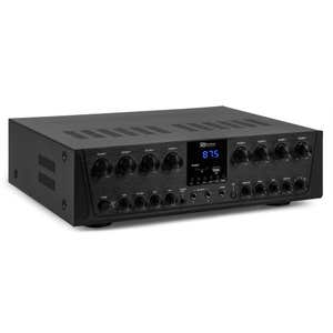 Power Dynamics PV280BT Multiroom 8-zone versterker - Met Bluetooth - Voor thuis, winkel of kantoor