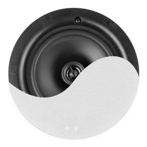 Power Dynamics NCSP5 100V plafond speaker - low profile - 5.25 inch - 20W - Wit